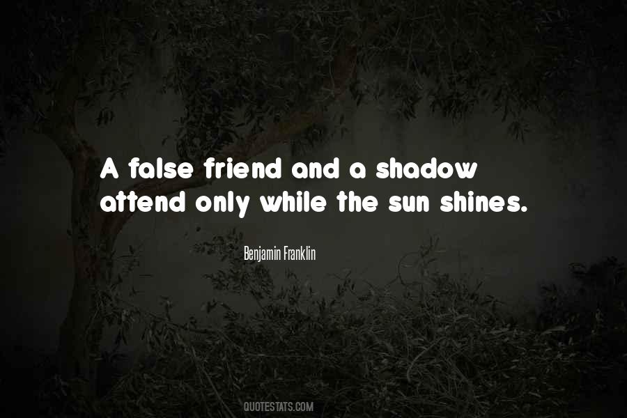 Quotes On Shadow And Sun #697146