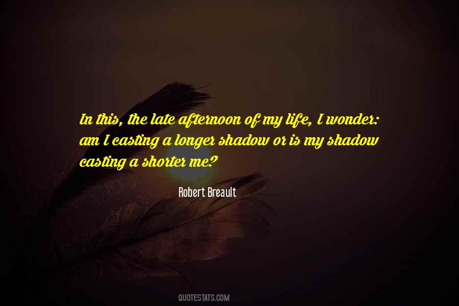 Quotes On Shadow Of Life #607275