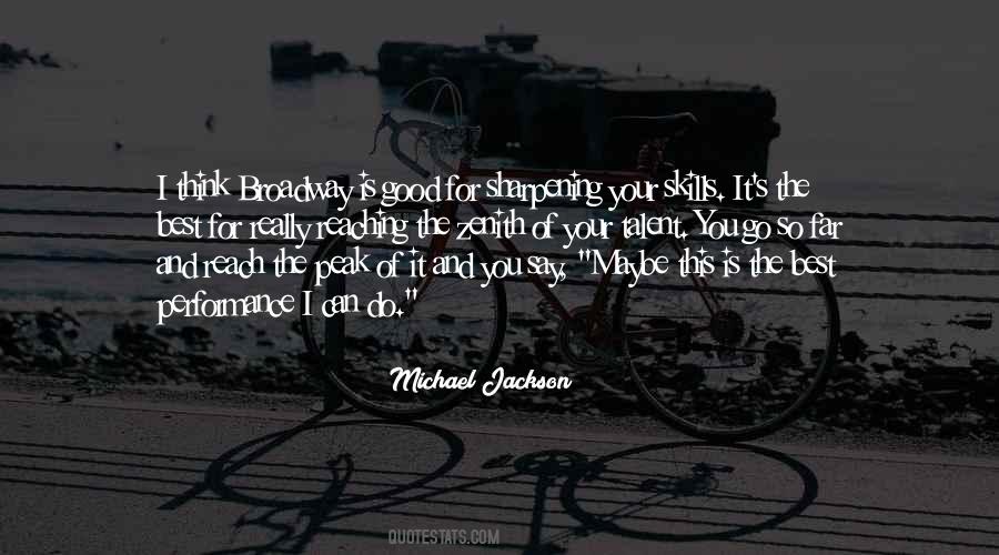 Quotes On Sharpening Your Skills #695605