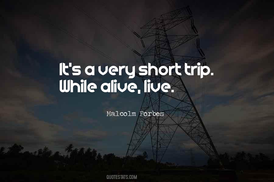 Quotes On Short Trip #1708786