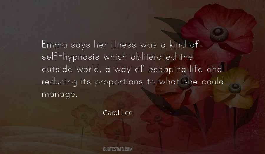 Self Hypnosis Quotes #205087