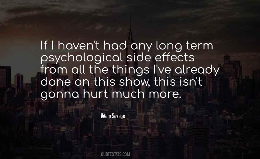 Quotes On Side Effects #1554947