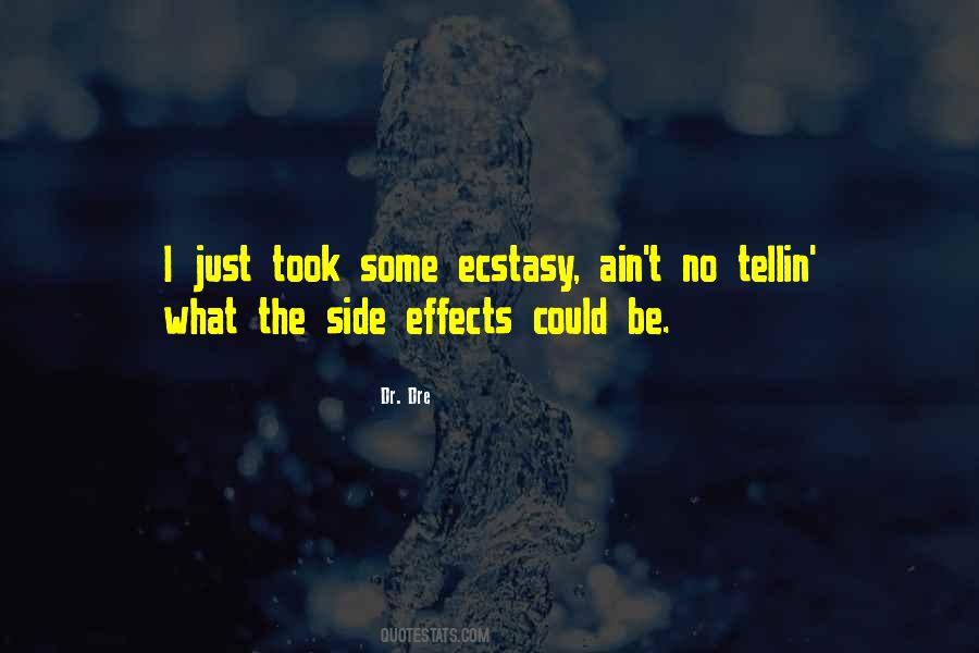 Quotes On Side Effects #167342