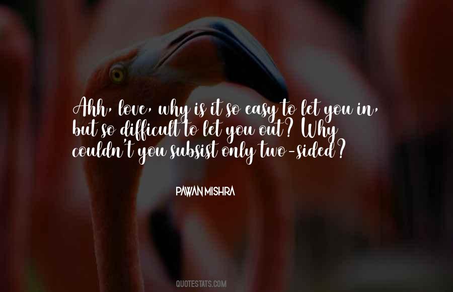 Quotes On Sided Love #1240812