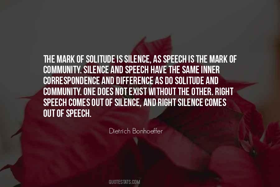 Quotes On Silence And Solitude #1235212