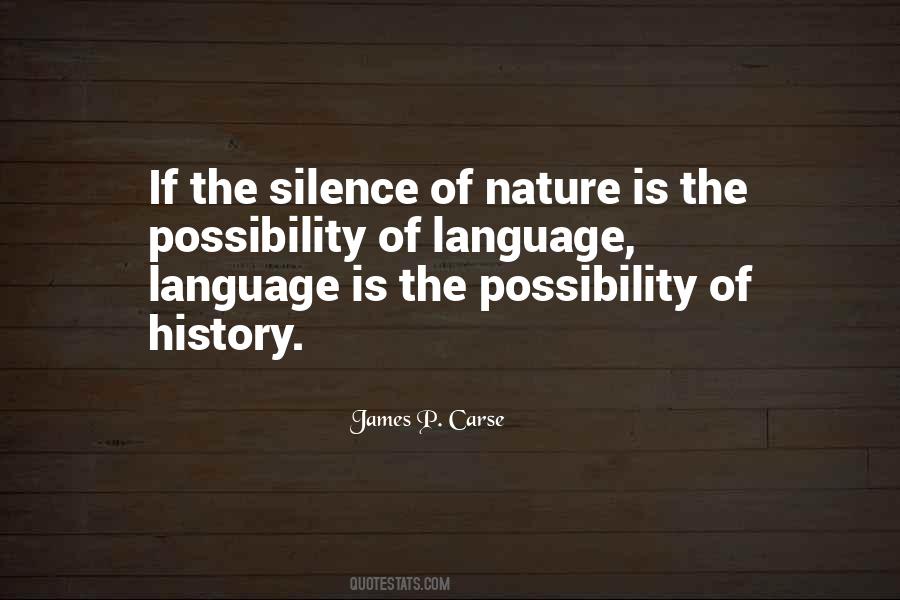 Quotes On Silence Of Nature #1311914