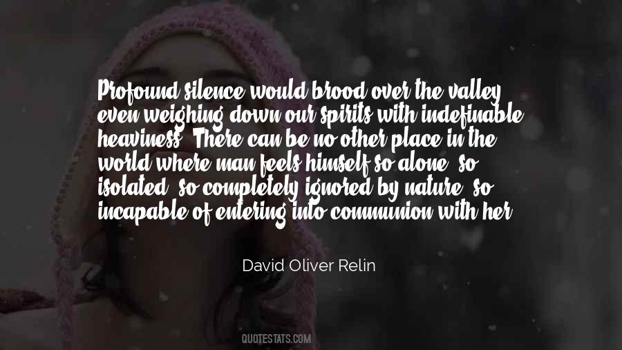 Quotes On Silence Of Nature #139924