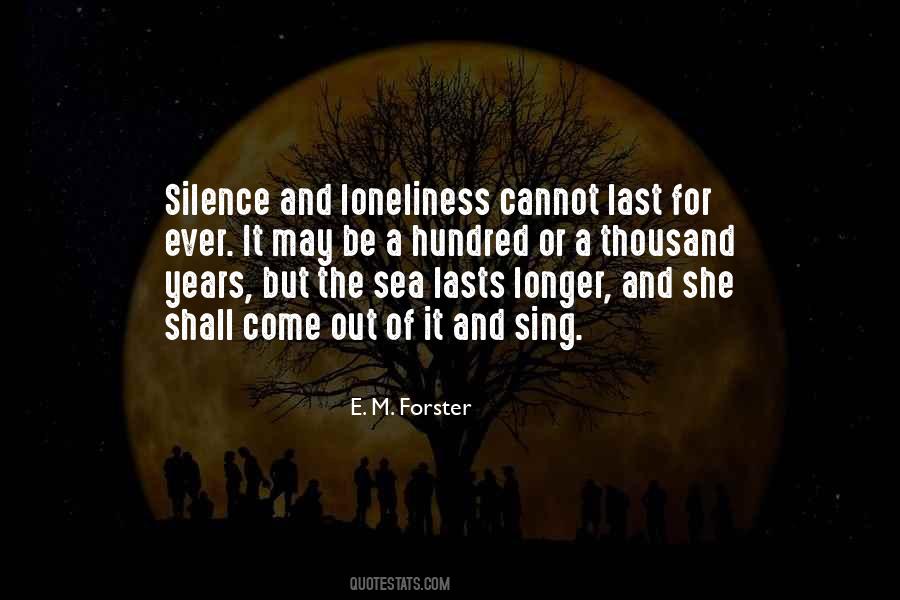 Quotes On Silence Of Sea #1459881