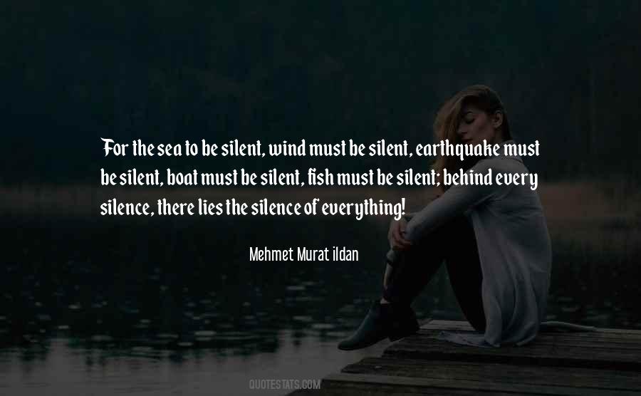 Quotes On Silence Of Sea #1517333