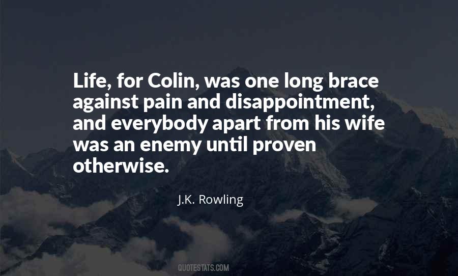 Pain Life Quotes #47403