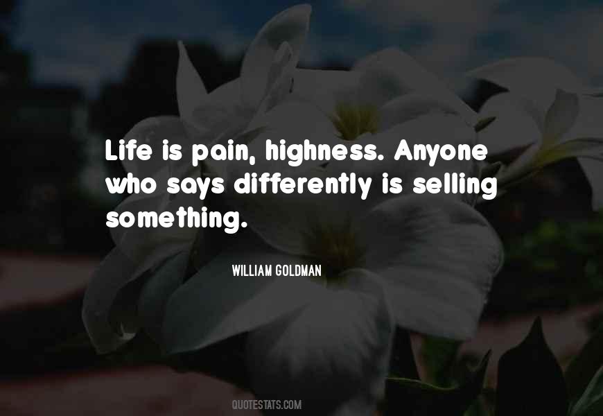 Pain Life Quotes #58037