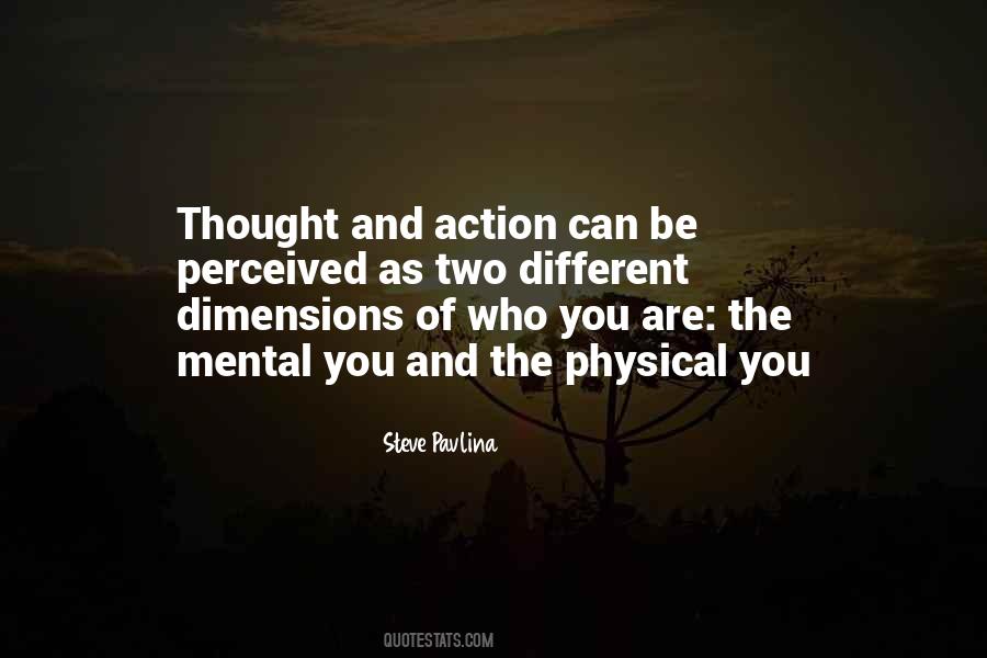 Quotes About Thought And Action #409053