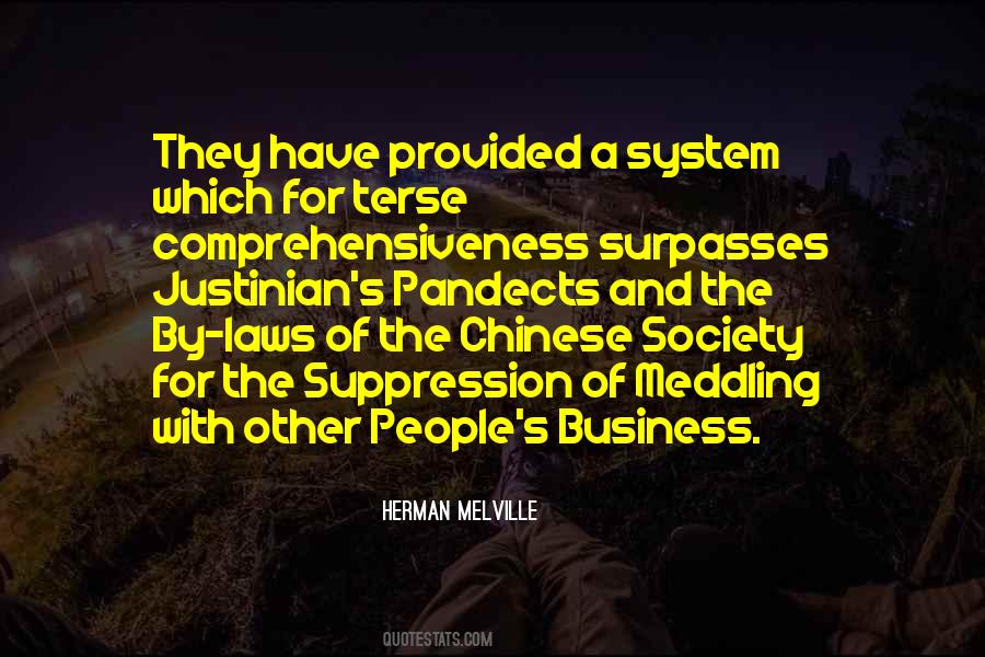 Quotes About Not Meddling #1233907