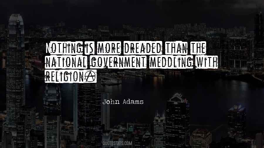 Quotes About Not Meddling #1245532