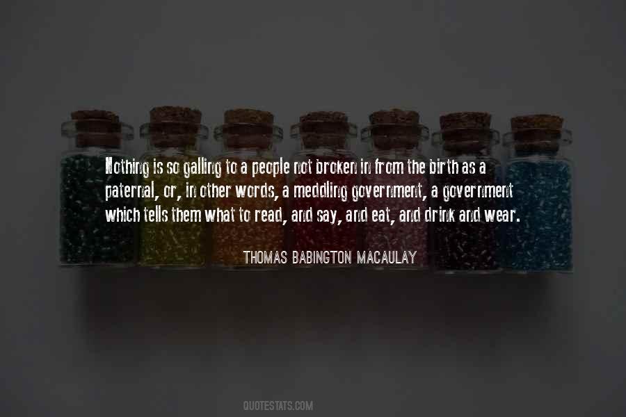 Quotes About Not Meddling #605412