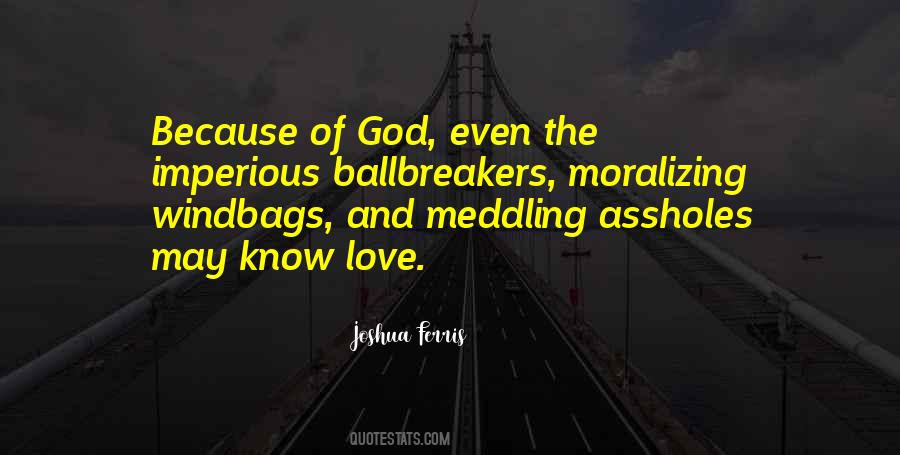 Quotes About Not Meddling #861763