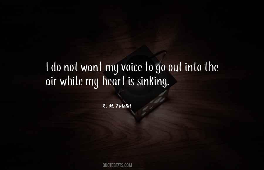 Quotes On Sinking Heart #410584
