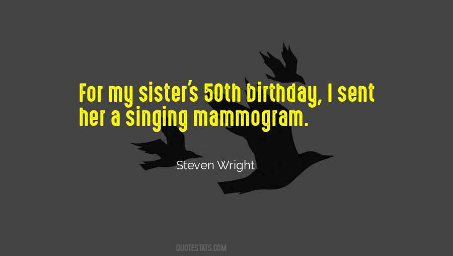 Quotes On Sister Birthday #1188160