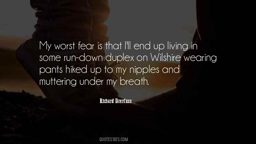 Fear Is Quotes #1087172