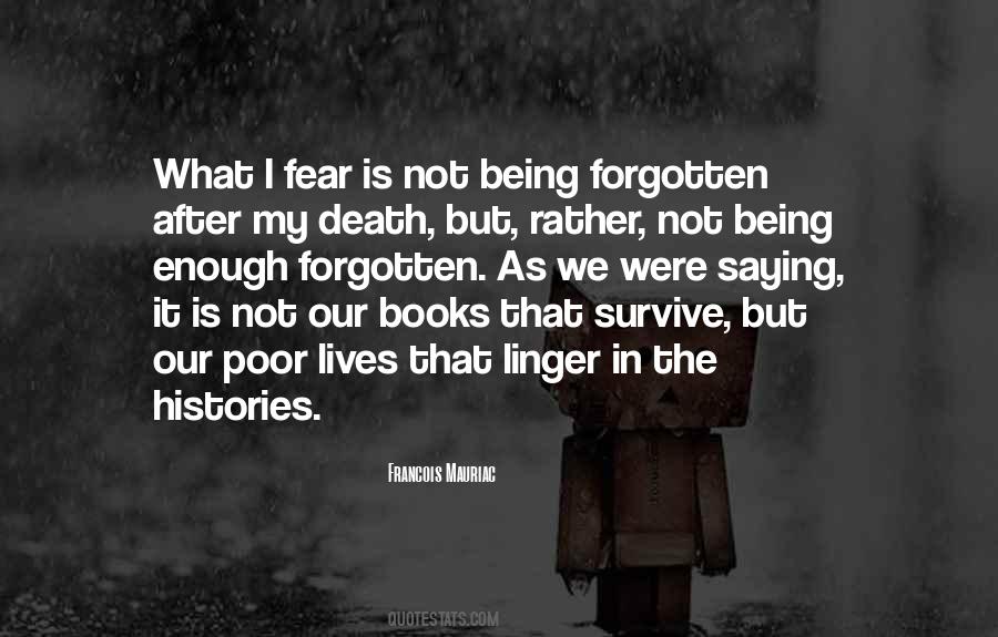 Fear Is Quotes #1786982