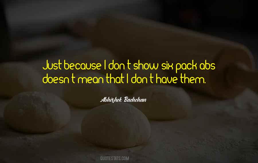 Quotes On Six Pack Abs #1673982