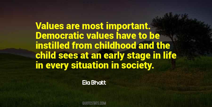 Quotes On Society Values #142968