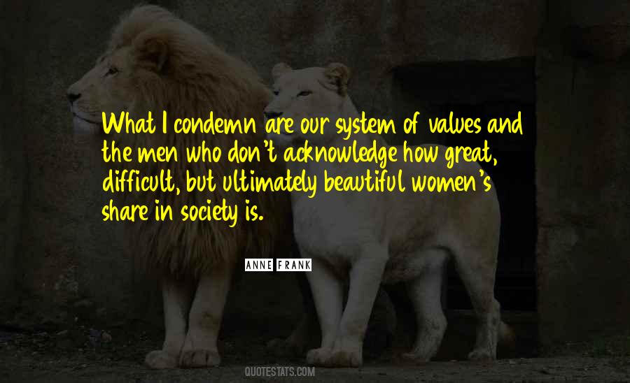 Quotes On Society Values #164764