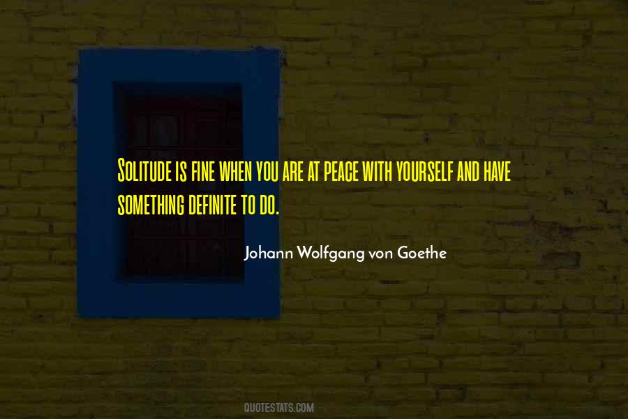 Quotes On Solitude And Peace #299471