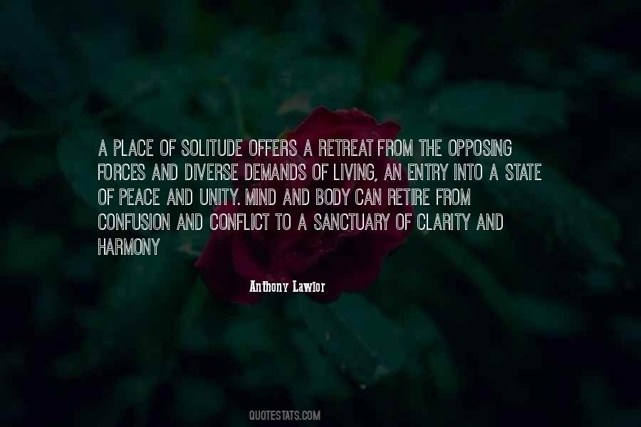 Quotes On Solitude And Peace #544316