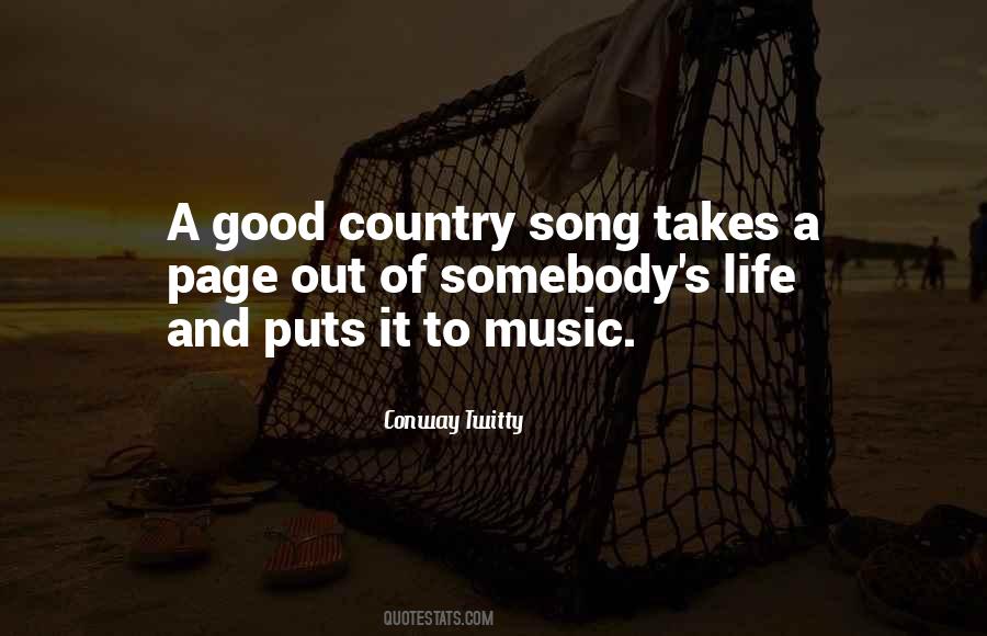Quotes On Song And Music #245787