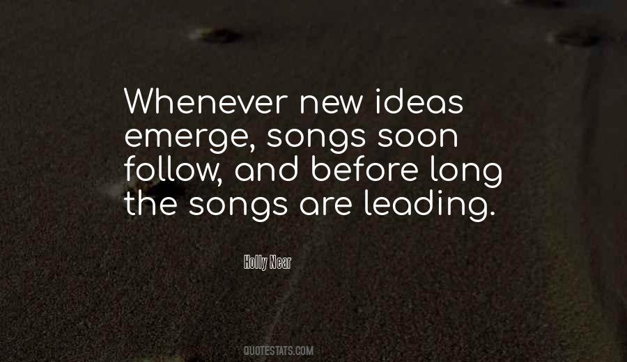 Quotes On Song And Music #57331