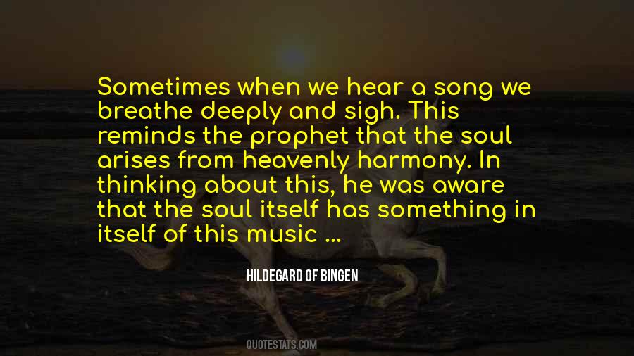 Quotes On Song And Music #61104