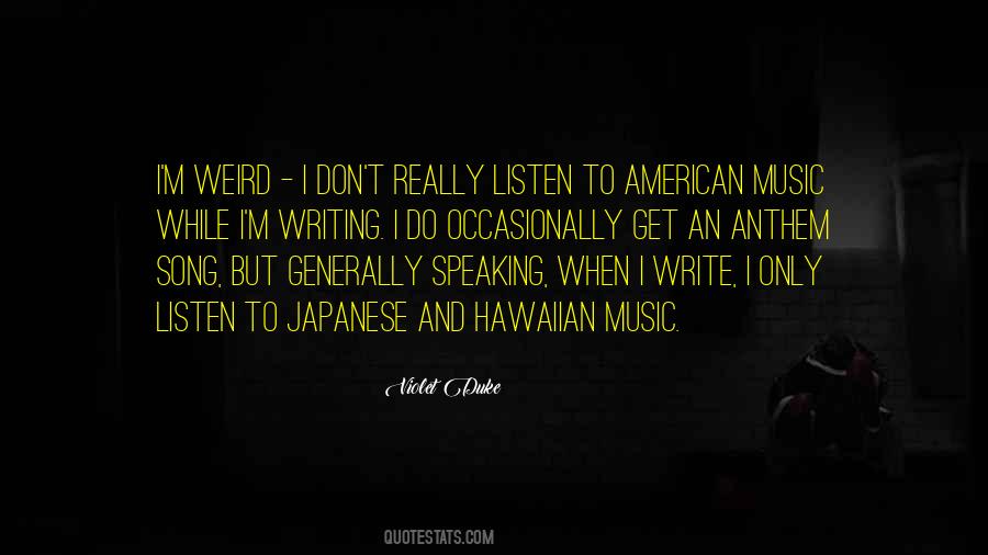 Quotes On Song And Music #76976