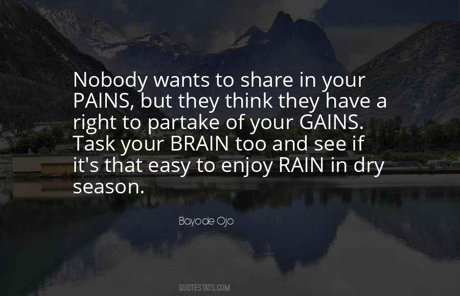 Rain On My Parade Quotes #1236813