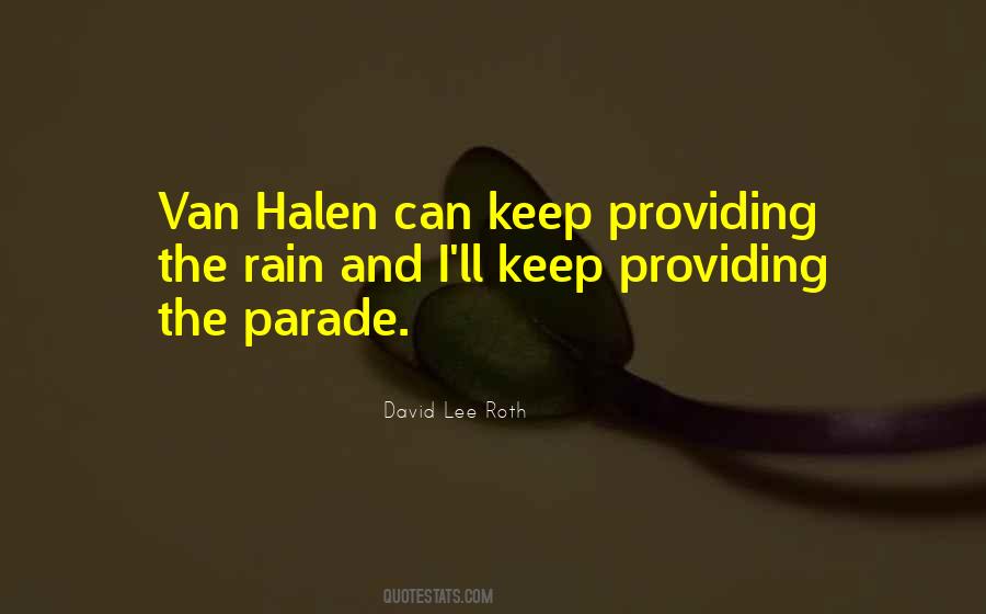 Rain On My Parade Quotes #424512