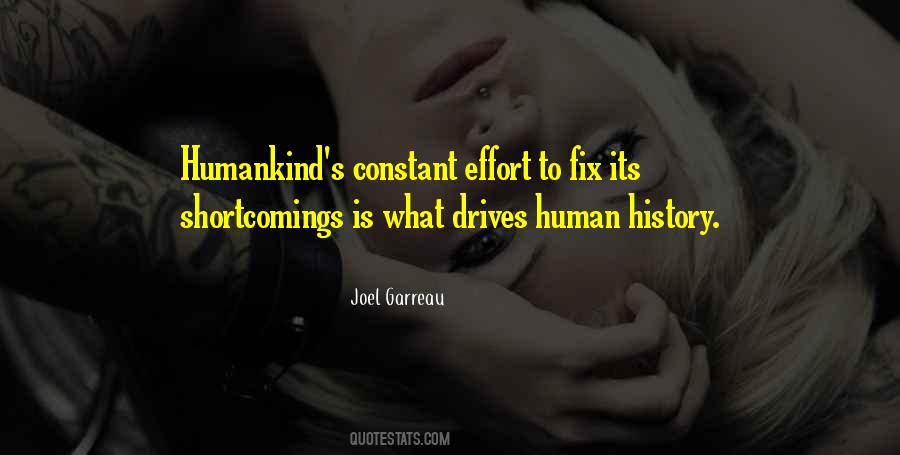Human Shortcomings Quotes #1208010