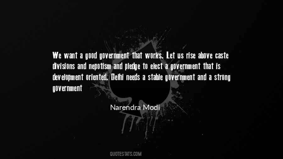 Quotes On Stable Government #1642986