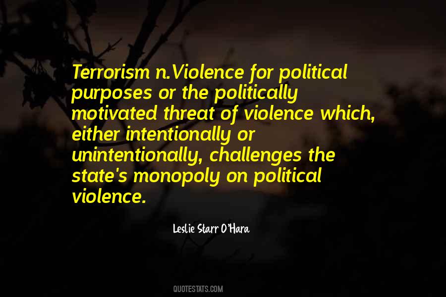 Quotes On State Terrorism #1581644