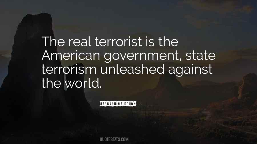 Quotes On State Terrorism #401565