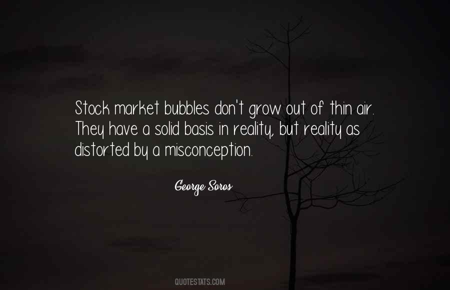 Quotes On Stock Market Bubbles #349345