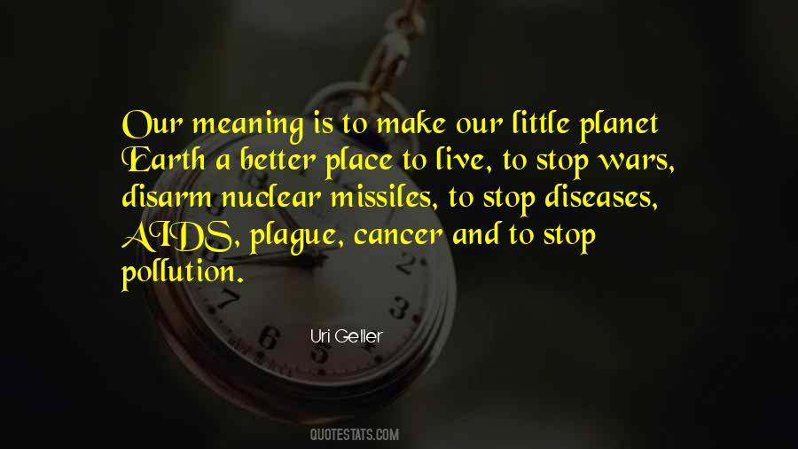 Quotes On Stop Pollution #1059525