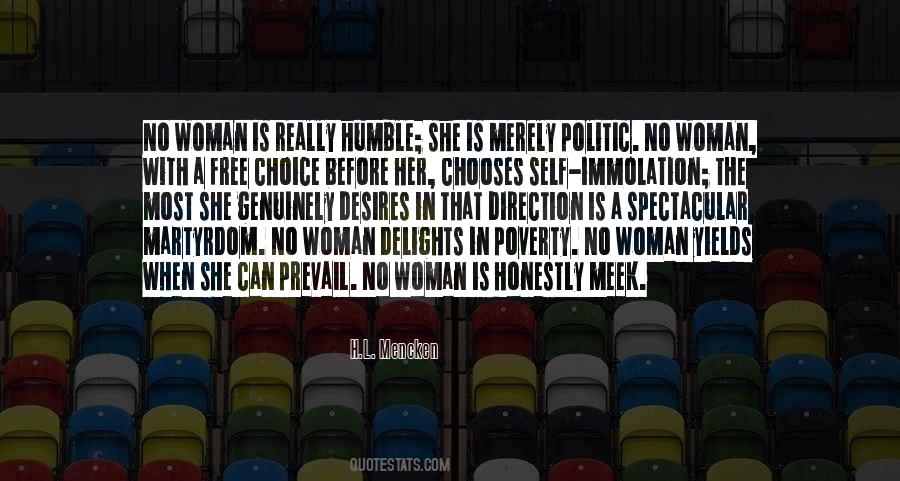 A Humble Woman Quotes #1572551