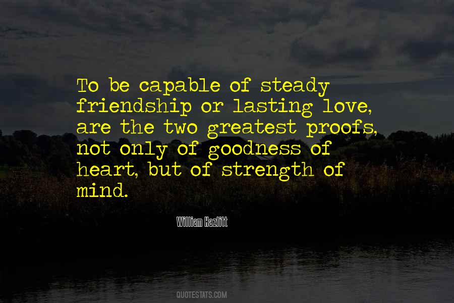 Quotes On Strength Of Love #365314
