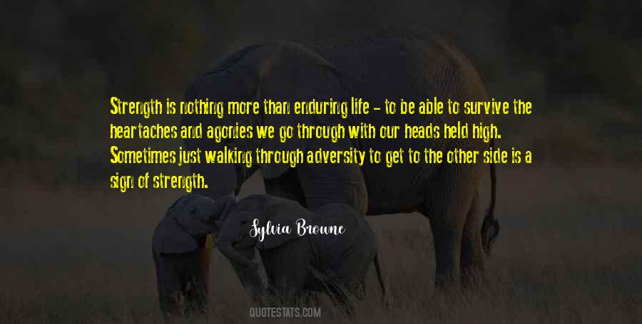 Quotes On Strength Through Adversity #1195757