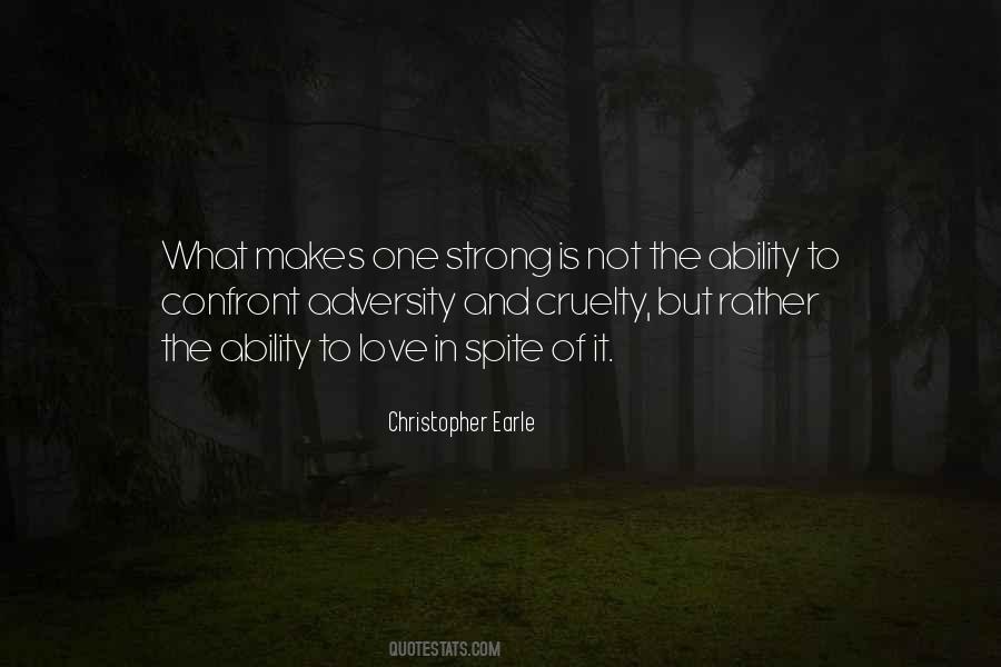 Quotes On Strength Through Adversity #1644604