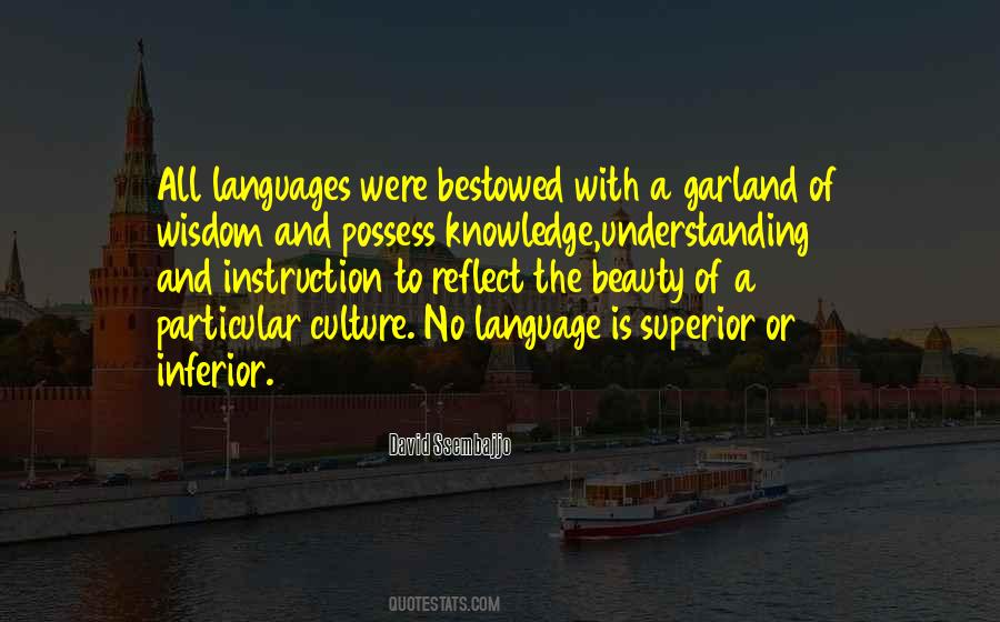 Understanding Language Quotes #1003827