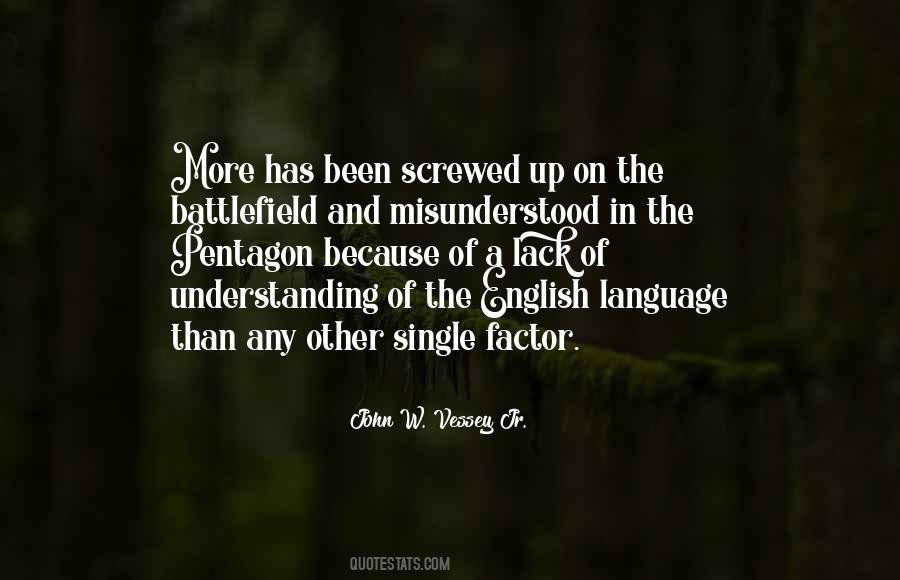 Understanding Language Quotes #1066010
