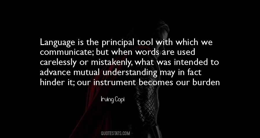 Understanding Language Quotes #1160158