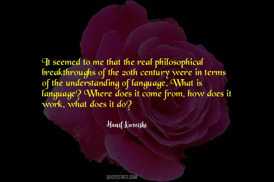 Understanding Language Quotes #1385311