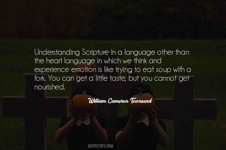 Understanding Language Quotes #159548